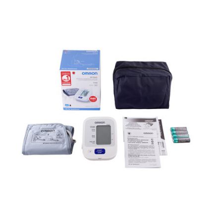 Тонометр OMRON M2 (HEM-7121-RU), манжета 22-32 см, автоматический, на плечо, питание 4хАА