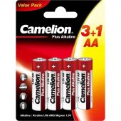 Батарейка Camelion Plus Alkaline 3+1 LR6 (3+1LR6-BP,1.5В) 4шт/бл Батарейка Camelion Plus Alkaline 3+1 LR6 (3+1LR6-BP,1.5В) 4шт/бл