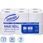 Бумага туалетная Luscan ComfortMax 2сл бел цел 50м 400л 12рул/уп