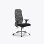 Кресло Sit 8 B2-8D - X1+UMF(X1) /Uh00/Wh00/D02P(M09.B23.G18.W01) Св.серый-Черный