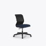 Кресло Sit 8 M4-9 - X2+Bahama /Uh00/Wh12(M01.B02.G15.W01) Черный-Синий
