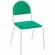 Стул UD_Серна (СМ-7/22) каркас белый, к/з К-18 ярко-зеленый