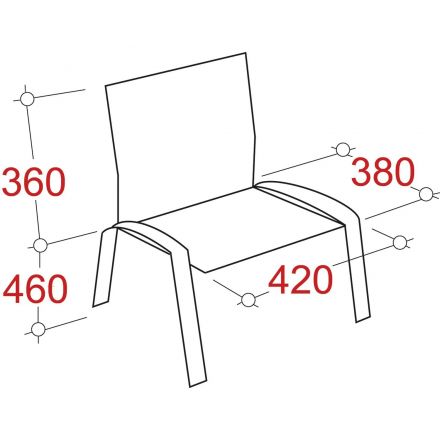 Стул UD_Серна (СМ-7/22) каркас белый, к/з К-18 ярко-зеленый