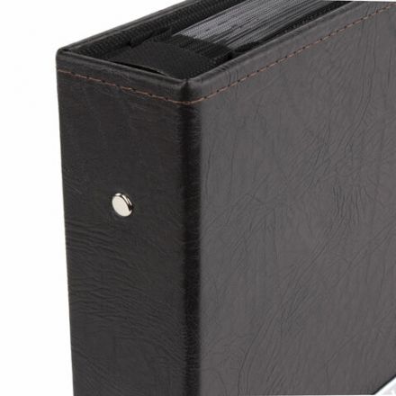 Фотоальбом BRAUBERG на 200 фото 10х15 см, под фактурную кожу, индивидуальный бокс, тёмно-коричневый, 391116 Фотоальбом BRAUBERG на 200 фото 10х15 см, под фактурную кожу, индивидуальный бокс, тёмно-коричневый, 391116