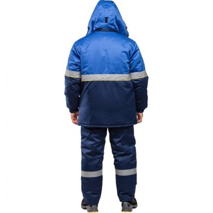 Куртка рабочая зимняя з43-КУ вас/син р.44-46/170-176