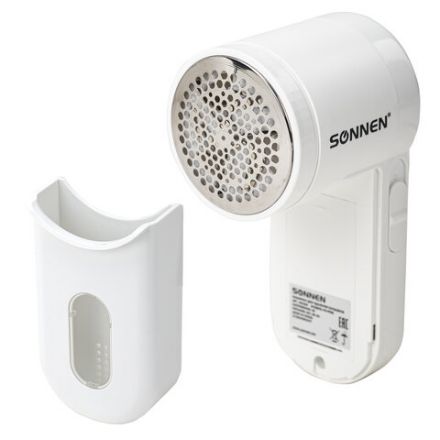 Машинка для удаления катышков с широкой рабочей поверхностью миниклинер SONNEN FS-9988, 455466 Машинка для удаления катышков с широкой рабочей поверхностью миниклинер SONNEN FS-9988, 455466