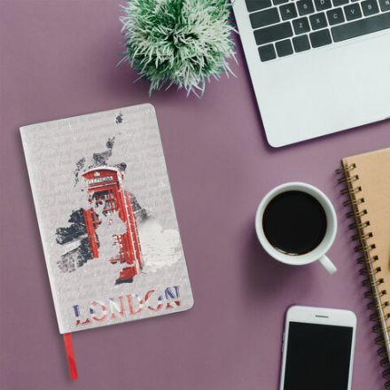 Ежедневник недатированный А5 (138х213 мм), BRAUBERG VISTA, под кожу, гибкий, 136 л., "Good old England", 112010 Ежедневник недатированный А5 (138х213 мм), BRAUBERG VISTA, под кожу, гибкий, 136 л., "Good old England", 112010