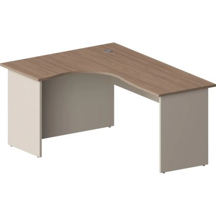 Стол Комус Мебель Easy One левый 1600×1200 Вяз Шв/Кшм (250554)