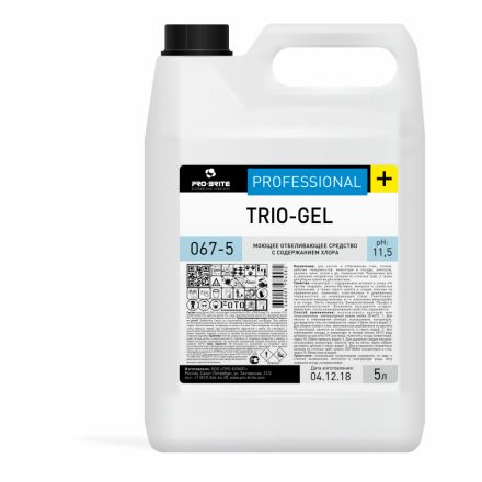 Дезинфицирующее средство с отбеливающим эффектом Pro-Brite Trio-Gel 5 л (концентрат)
