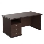 Стол руководителя однотумбовый RDT 168.A(L) Венге Магия 1600х800х750 RAUT Стол руководителя однотумбовый RDT 168.A(L) Венге Магия 1600х800х750 RAUT