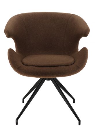 Обеденное кресло Everprof Liberty Ткань Коричневый Обеденное кресло Everprof Liberty Ткань Коричневый