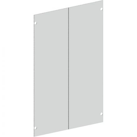 Двери ED_Vita стекл. средние 2шт V-4.3,прозрачные