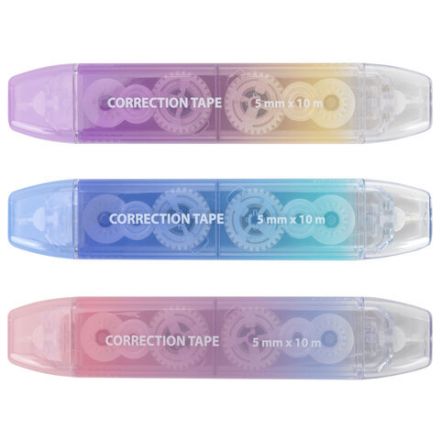 Корректирующая лента двусторонняя BRAUBERG "GRADE PASTEL", 5 мм x 10 м, КОМПЛЕКТ 3 штук, 273026 Корректирующая лента двусторонняя BRAUBERG "GRADE PASTEL", 5 мм x 10 м, КОМПЛЕКТ 3 штук, 273026