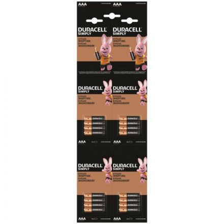 Батарейка Duracell LR03-4BL BASIC AAA(16шт в упак)Б0046869 Батарейка Duracell LR03-4BL BASIC AAA(16шт в упак)Б0046869