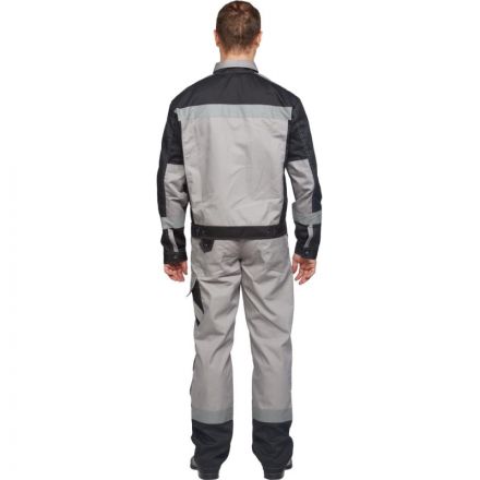 Костюм рабочий летний мужской л21-КБР серый/черн. (р.44-46) 170-176 Костюм рабочий летний мужской л21-КБР серый/черн. (р.44-46) 170-176