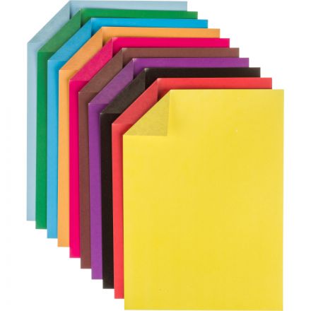 Картон цветной №1 School 10л,10цв,А4,двустор, в папке