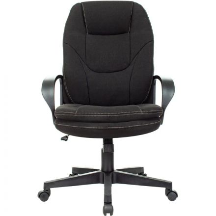 Кресло 0MX_VB_Echair-656 TС ткань черный пластик Кресло 0MX_VB_Echair-656 TС ткань черный пластик
