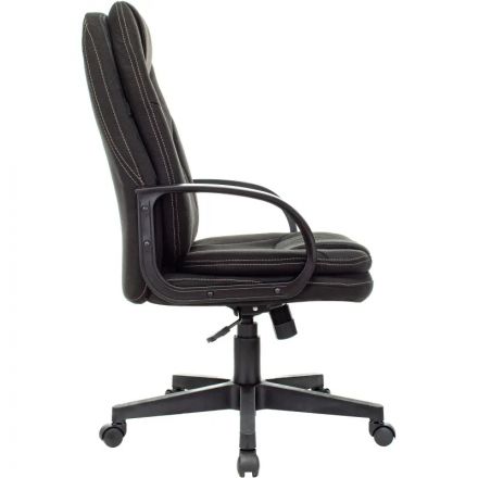Кресло 0MX_VB_Echair-656 TС ткань черный пластик Кресло 0MX_VB_Echair-656 TС ткань черный пластик
