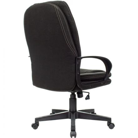 Кресло 0MX_VB_Echair-656 TС ткань черный пластик