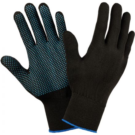 Перчатки нейлоновые 15 класс с ПВХ 10 пар/уп Перчатки нейлоновые 15 класс с ПВХ 10 пар/уп