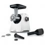 Мясорубка BOSCH MFWS420W, мощность 1900 Вт, производительность 2,5 кг/мин, металлический шнек, реверс Мясорубка BOSCH MFWS420W, мощность 1900 Вт, производительность 2,5 кг/мин, металлический шнек, реверс