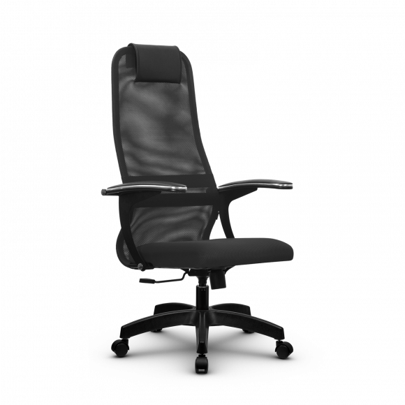 Кресло Метта SU-BM-8 темно-серое/темно-серое Pl