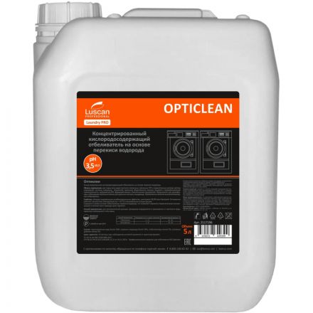 Профхим д/стирки отбел-ль кислородный, перекись. Luscan Prof/Opticlean, 5л Профхим д/стирки отбел-ль кислородный, перекись. Luscan Prof/Opticlean, 5л