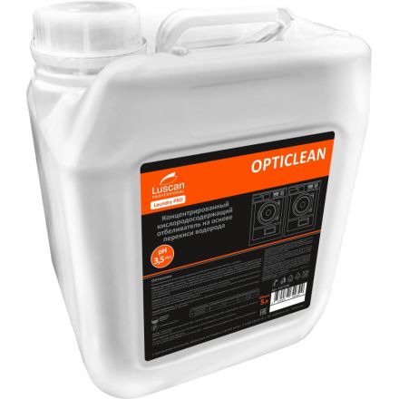 Профхим д/стирки отбел-ль кислородный, перекись. Luscan Prof/Opticlean, 5л Профхим д/стирки отбел-ль кислородный, перекись. Luscan Prof/Opticlean, 5л