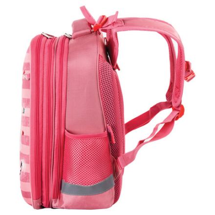 Ранец ЮНЛАНДИЯ EXTRA, с дополнительным объемом, "Pink sneakers", 38x29x18 см, 229928