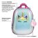 Ранец BRAUBERG SHINY, 2 отделения, с брелком, "Magic unicorn", 38х28х14 см, 270694