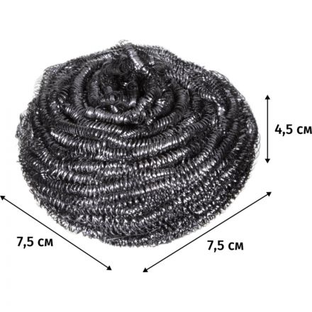 Губка спираль для мытья посуды Vileda Professional Инокс очищающая сталь 40 г (арт. производителя 100787)
