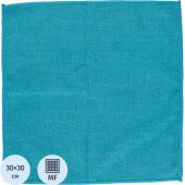 Салфетка хозяйственная из микрофибры универс 280г/м2 30х30см синяя