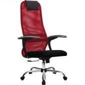 Кресло МТ_Easy Chair/SU-B-8/подл.158/осн.003 красный/черный Кресло МТ_Easy Chair/SU-B-8/подл.158/осн.003 красный/черный