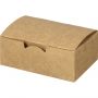 Упаковка ECO FAST FOOD BOX S, 115х75х45, крафт, 600 шт/кор
