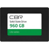 SSD накопитель CBR Lite 960GB, 2.5, SATA, 3D TLC NAND(SSD-960GB-2.5-LT22) SSD накопитель CBR Lite 960GB, 2.5, SATA, 3D TLC NAND(SSD-960GB-2.5-LT22)