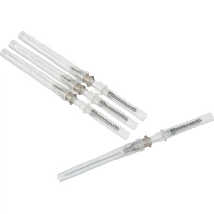 Игла двусторонняя с визуал.камерой FB 22G 0.7х38 черная 100 шт/уп Игла двусторонняя с визуал.камерой FB 22G 0.7х38 черная 100 шт/уп