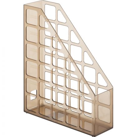 Вертикальный накопитель Attache Line 75мм прозрачный тонирован 240х75х290мм