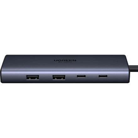 Разветвитель USB Ugreen CM498A (85774) Revodok 9in1,100W, USB-C Hub, сер косм Разветвитель USB Ugreen CM498A (85774) Revodok 9in1,100W, USB-C Hub, сер косм