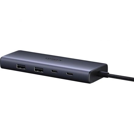 Разветвитель USB Ugreen CM498A (85774) Revodok 9in1,100W, USB-C Hub, сер косм Разветвитель USB Ugreen CM498A (85774) Revodok 9in1,100W, USB-C Hub, сер косм
