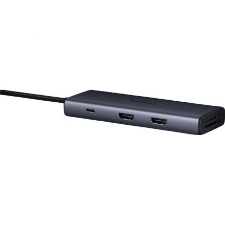 Разветвитель USB Ugreen CM498A (85774) Revodok 9in1,100W, USB-C Hub, сер косм Разветвитель USB Ugreen CM498A (85774) Revodok 9in1,100W, USB-C Hub, сер косм