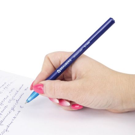 Ручка шариковая масляная BRAUBERG "Oil Base", СИНЯЯ, корпус синий, узел 0,7 мм, линия письма 0,35 мм, 141634 Ручка шариковая масляная BRAUBERG "Oil Base", СИНЯЯ, корпус синий, узел 0,7 мм, линия письма 0,35 мм, 141634