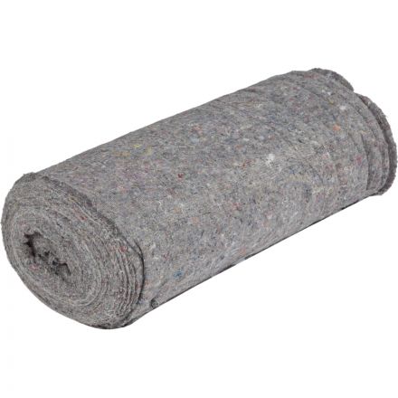 Полотно ХПП холстопрошивное серое 2,5мм, рулон 0,75х30м, плотность 240 г/м2