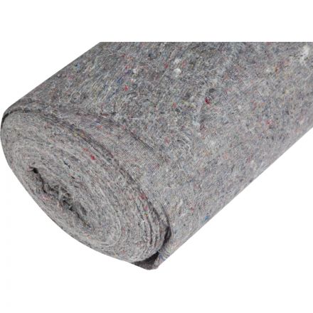 Полотно ХПП холстопрошивное серое 2,5мм, рулон 0,75х30м, плотность 240 г/м2