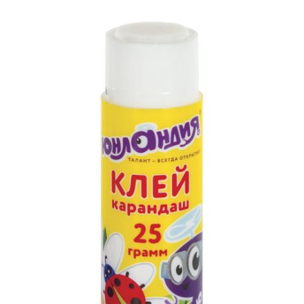 Клей-карандаш ЮНЛАНДИЯ "ЮНЛАНДИК И БОЖЬЯ КОРОВКА", 25 г, улучшенный, 227612 Клей-карандаш ЮНЛАНДИЯ "ЮНЛАНДИК И БОЖЬЯ КОРОВКА", 25 г, улучшенный, 227612