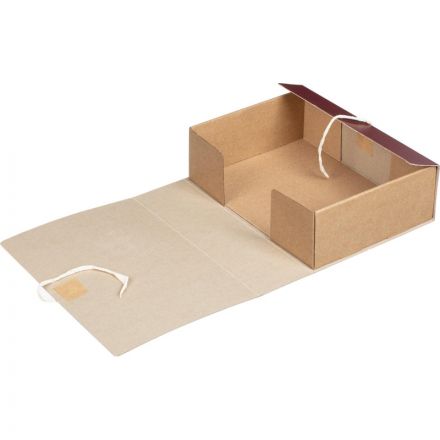 Папка архивная с завязками 100мм Attache Economy клапан микрогофра,складная Папка архивная с завязками 100мм Attache Economy клапан микрогофра,складная