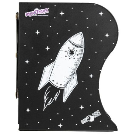 Подставка-держатель для книг и учебников ЮНЛАНДИЯ "Space", раздвижная, металлическая, 237901 Подставка-держатель для книг и учебников ЮНЛАНДИЯ "Space", раздвижная, металлическая, 237901