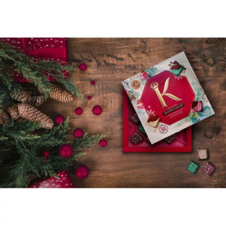 Шоколад Коркунов коллекция плиток,набор, 131г