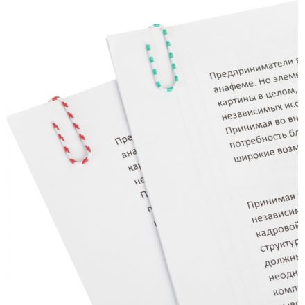 Скрепки Зебра Attache, полимер, 28 мм., 100 шт.в карт/уп Скрепки Зебра Attache, полимер, 28 мм., 100 шт.в карт/уп