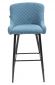 Стул барный Everprof Nico Ткань Голубой Стул барный Everprof Nico Ткань Голубой