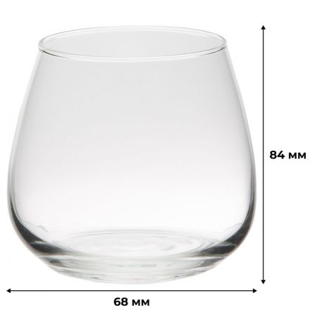 Набор стаканов низкий Габи 350 мл, 6шт/уп